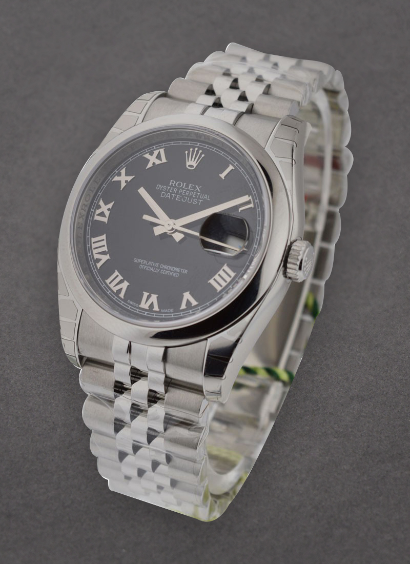 Rolex Unworn Datejust 36mm in Steel with Domed Bezel