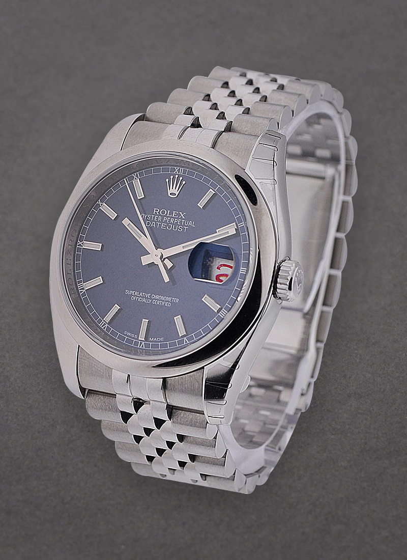 Rolex Unworn Datejust 36mm in Steel with Domed Bezel