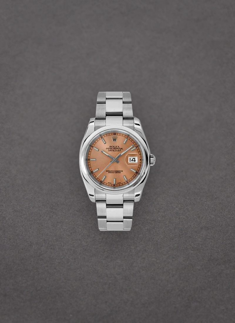 Rolex Unworn Datejust 36mm in Steel with Domed Bezel