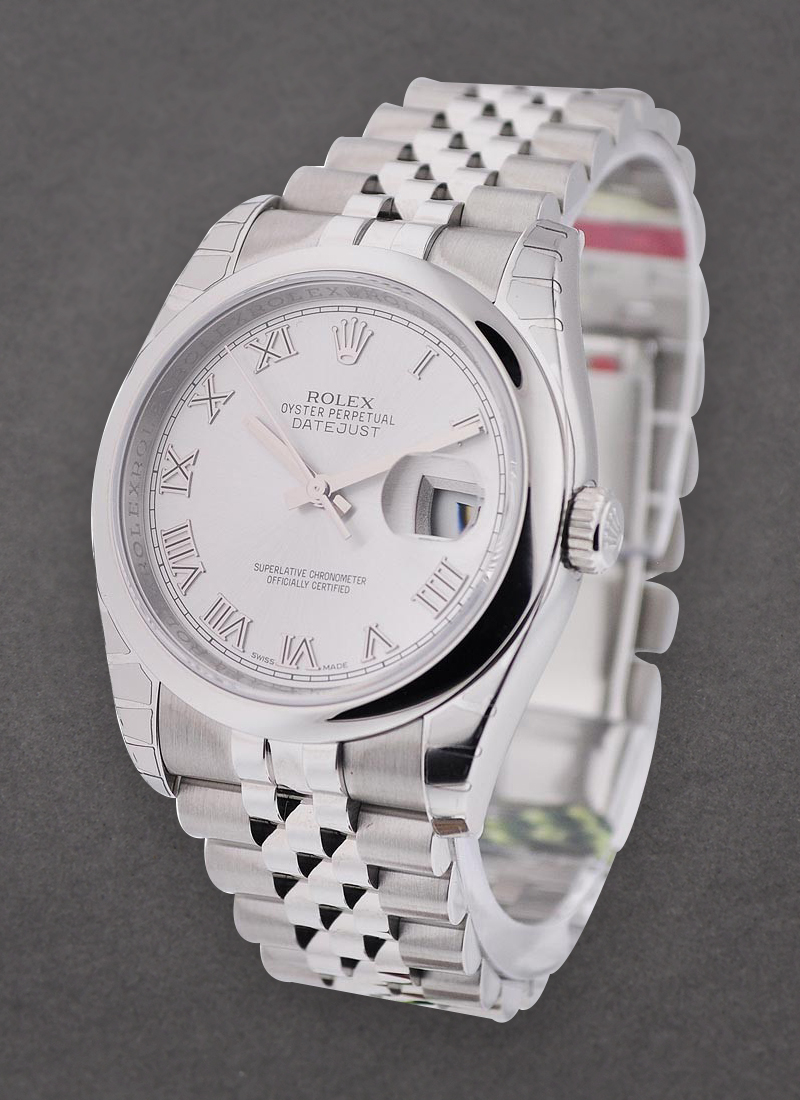 Rolex Unworn Datejust 36mm in Steel with Domed Bezel