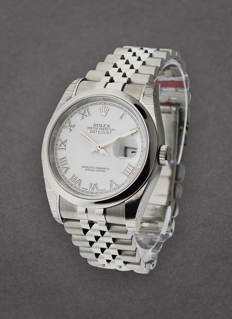 Rolex Unworn Datejust 36mm in Steel with Domed Bezel