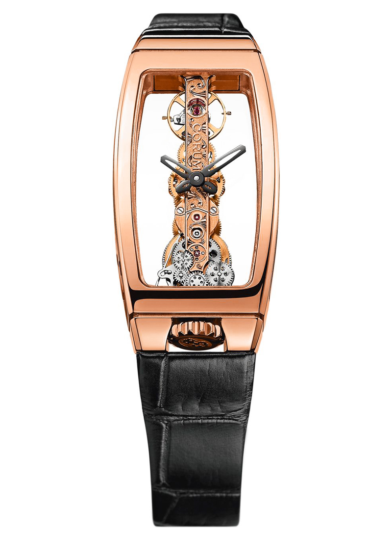 Corum Golden Bridge in Rose Gold