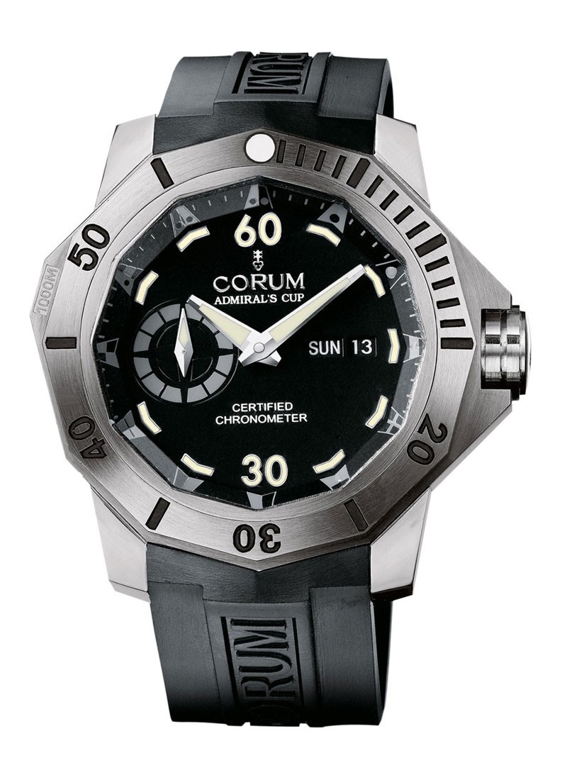 Corum Admirals Cup Seafender Dive in Titanium