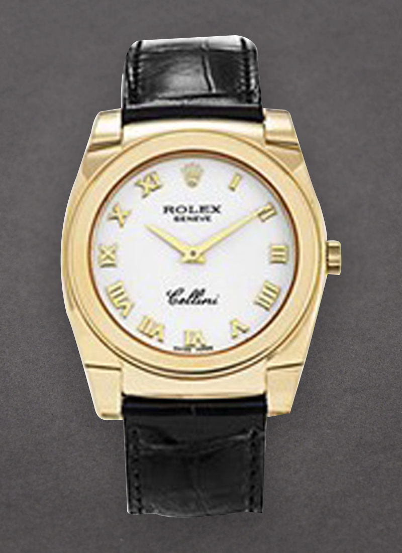 Rolex Unworn Cellini Cestello in Yellow Gold