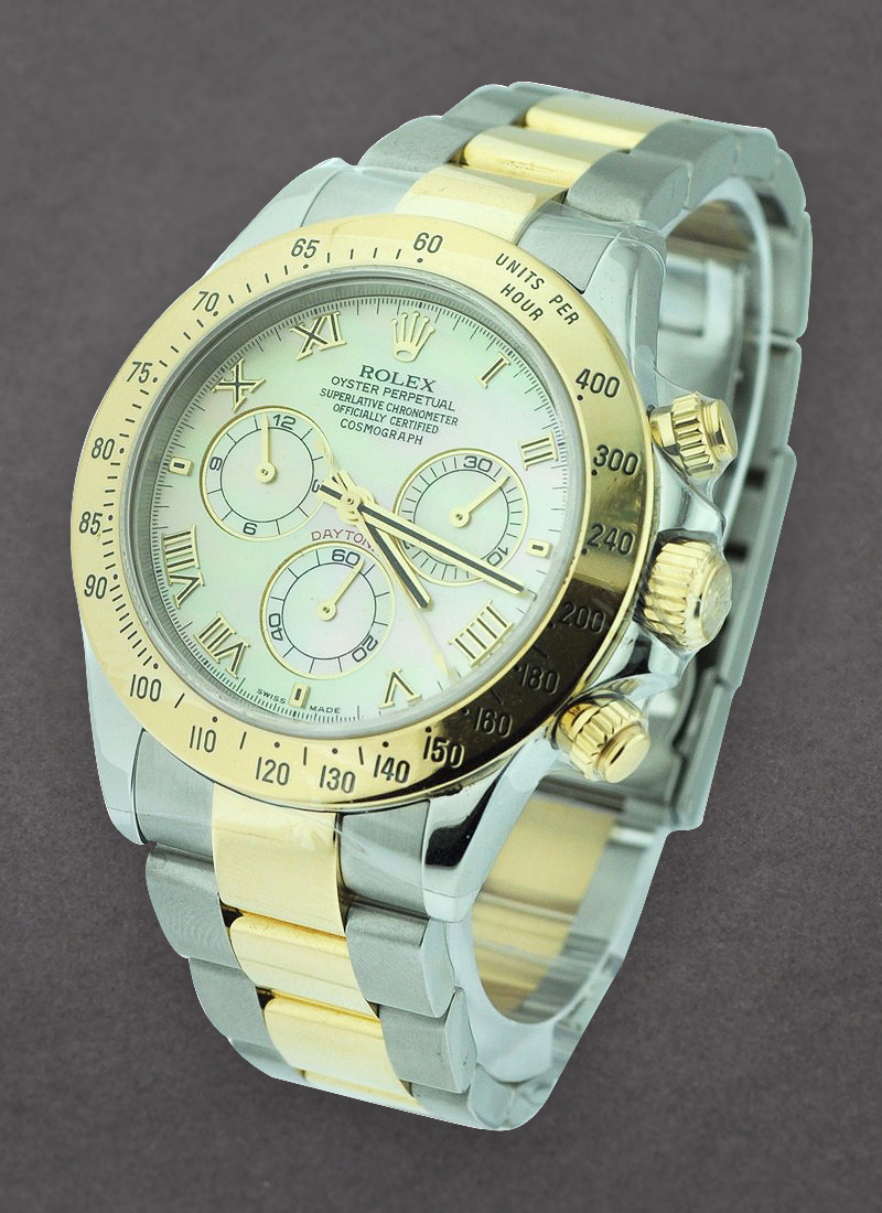 Rolex Unworn Daytona Cosmograph 2 Tone in Steel with Yellow Gold Bezel