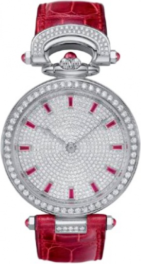 Bovet Fleurier Amadeo Jewelry 39mm Automatic in White Gold with Diamonds Bezel & Lugs