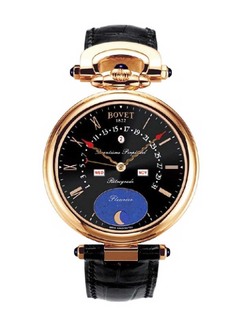 Bovet Fleurier Retrograde Amadeo 42mm Automatic in Rose Gold