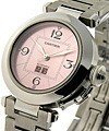 Pasha C 35mm in Steel on Steel Bracelet with Pink Dial
