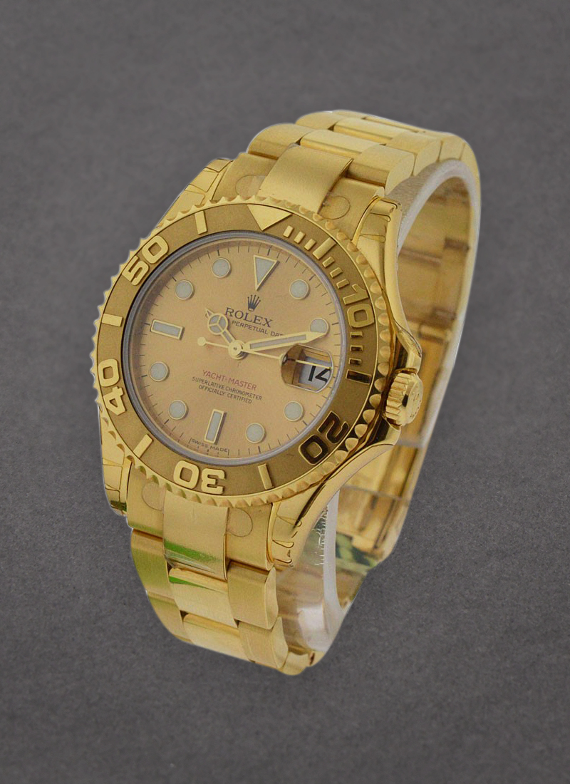 Rolex Unworn Yacht-Master in Yellow Gold - Mid Size