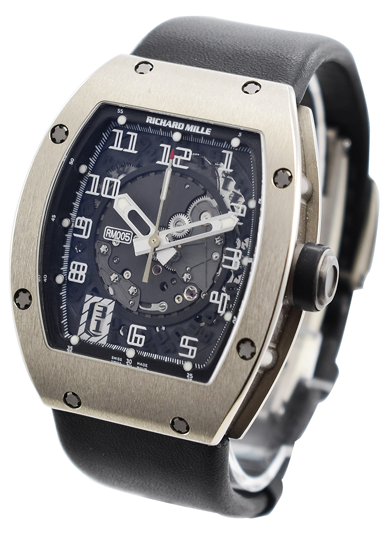 RM005W Richard Mille RM 05 White Gold | Essential Watches