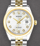 DateJust Two-Tone - Domed Bezel - Jubilee Bracelet Yellow Gold & Steel with Silver Jubilee Dial