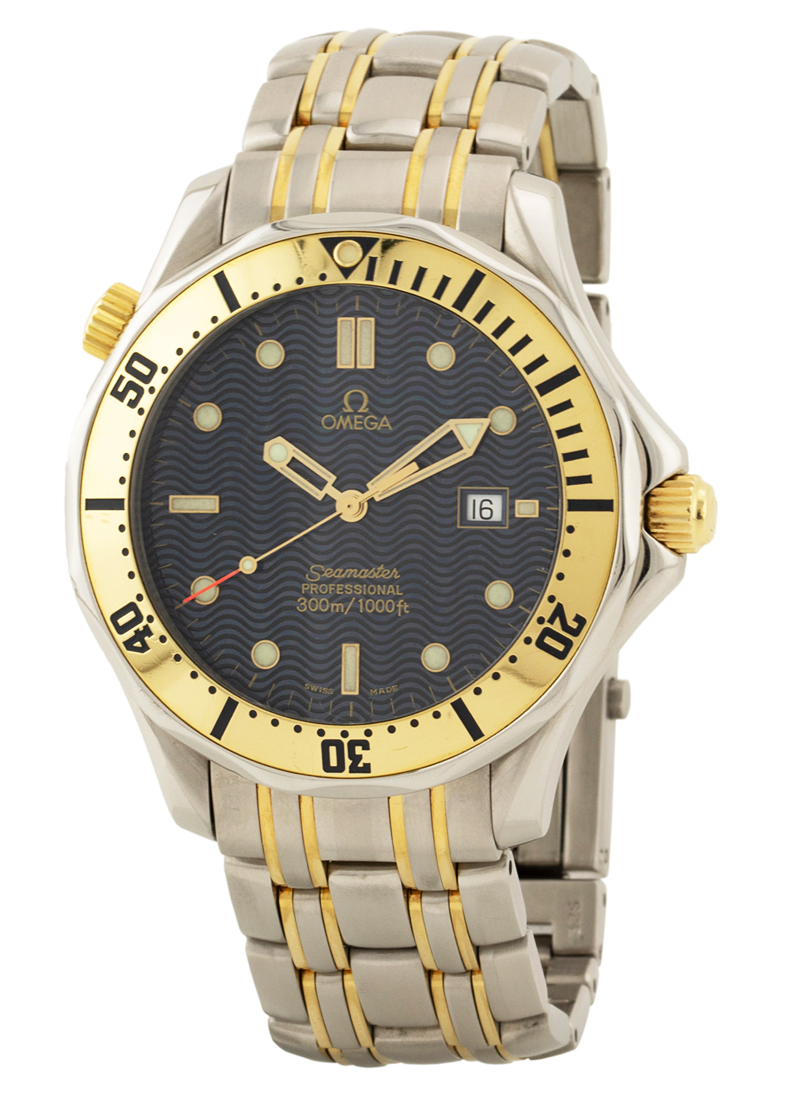Omega Seamaster Professional in Yellow Gold and Steel