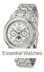 ChronoMaster GT Moonphase Men''s Steel on Bracelet with Silver Dial