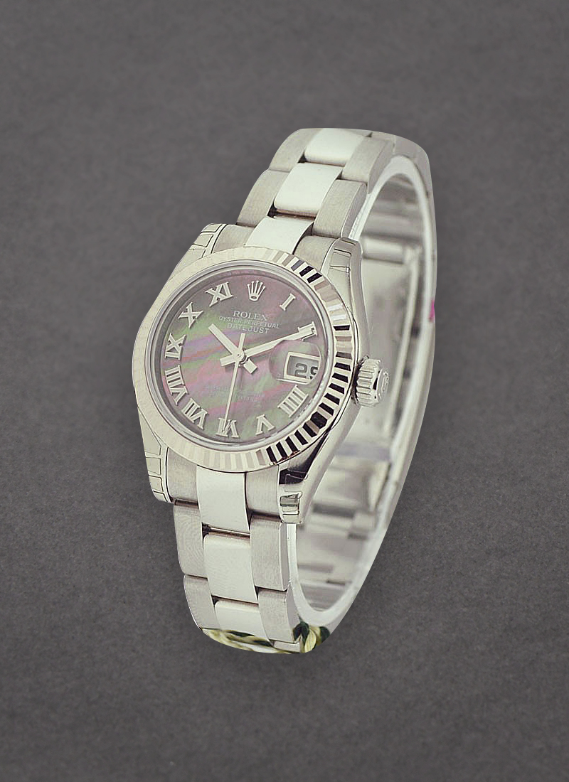 Rolex Unworn Datejust Ladies 26mm in Steel with White Gold Bezel