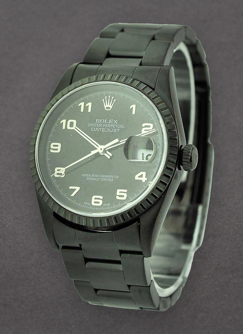 Pre-Owned Rolex Datejust - 36mm - Black PVD - Steel