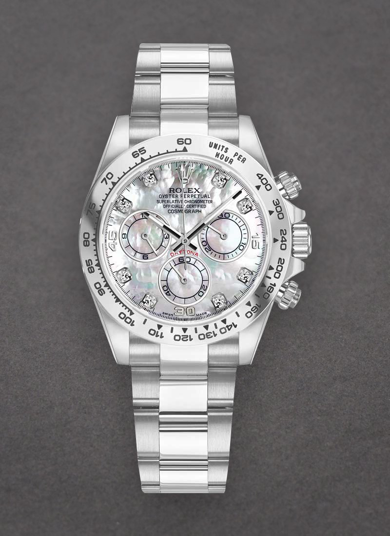 Rolex Unworn Daytona Cosmograph in White Gold