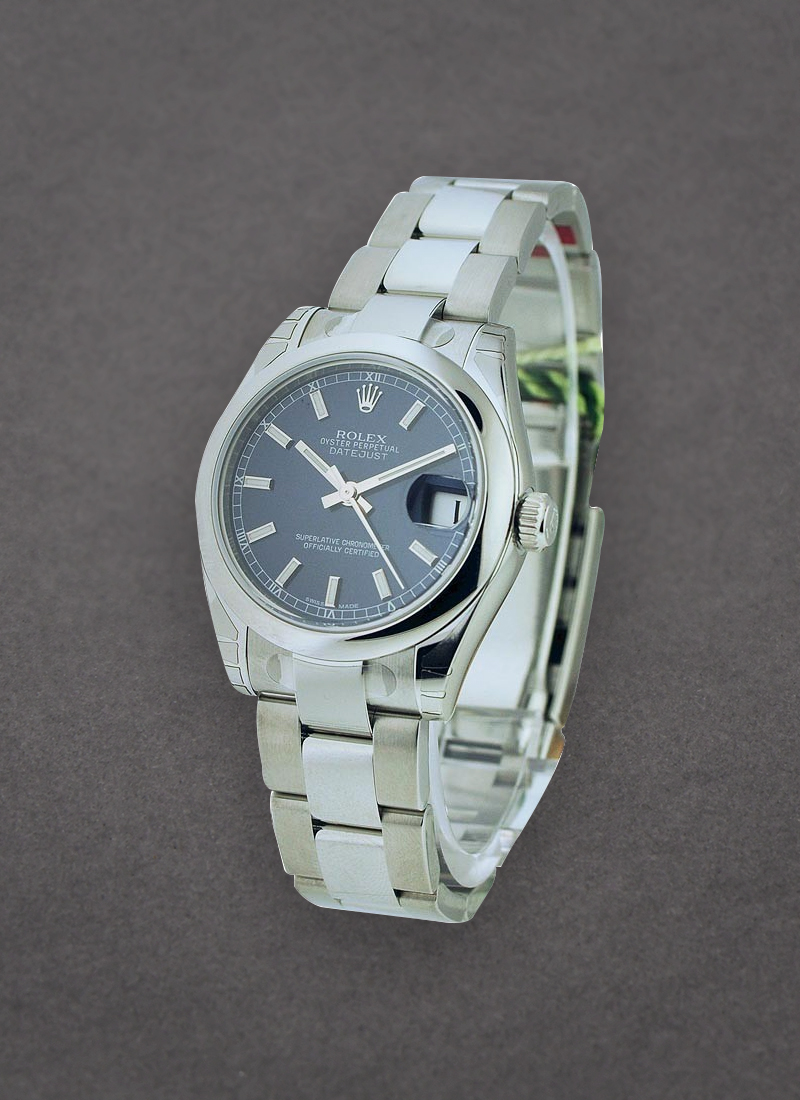 Rolex Unworn Mid Size Datejust 31mm in Steel with Domed Bezel