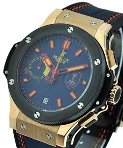 Big Bang FIFA 2010 World Cup for South Africa Rose Gold on Strap - Limited to 99pcs