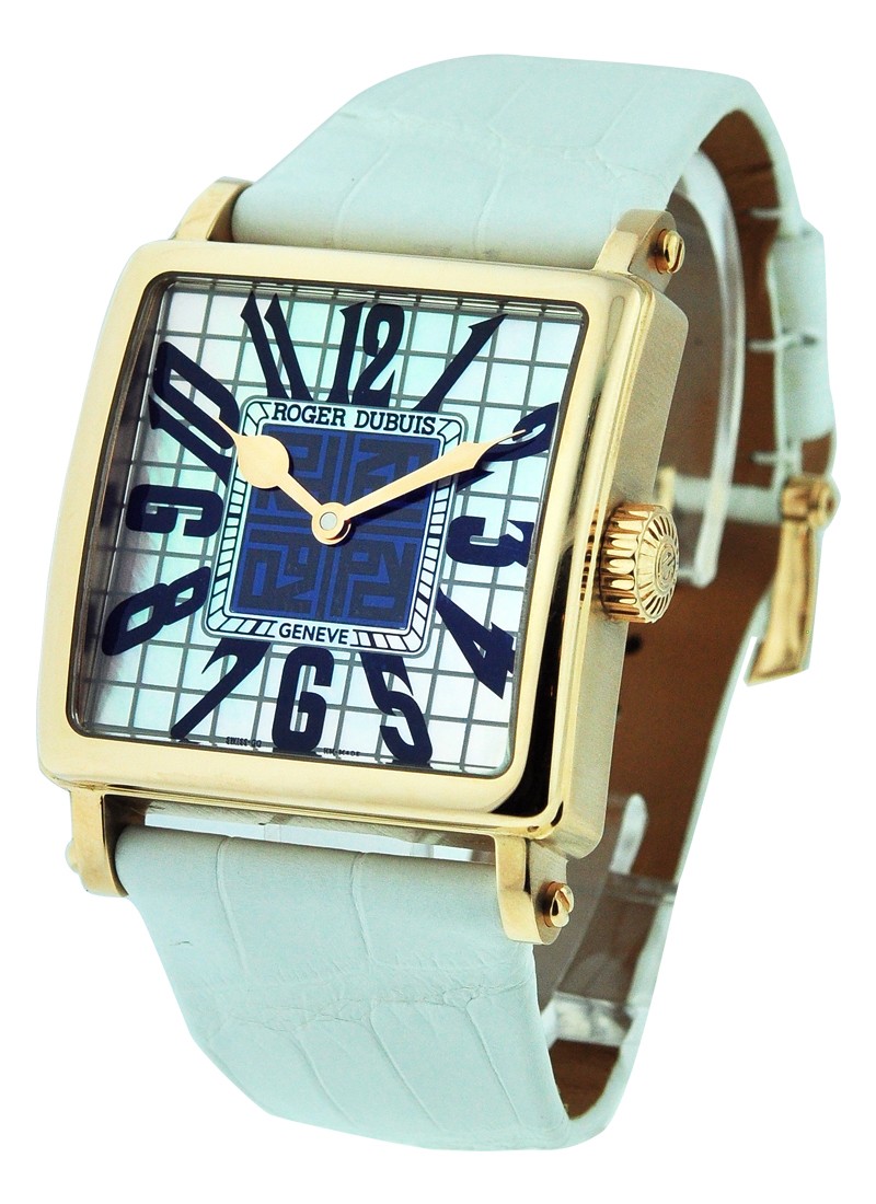 Roger Dubuis Lady's Rose Gold Golden Square 
