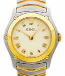 Classic Wave Mini Ladies' 2-Tone on Steel and Yellow Gold on Bracelet with Beige Dial