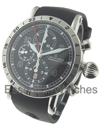 Chronoswiss TimeMaster GMT Chronograph 44mm in Steel