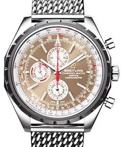 Navitimer Chrono-matic  1461 Men's Automatic in Steel Steel on Bracelet with Bronze Dial
