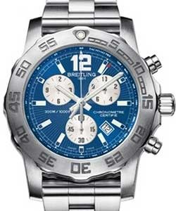 Colt Mens Automatic Chronograph  Stainless Steel on Bracelet with Blue Dial
