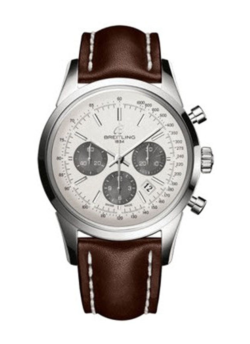 Breitling Transocean Chronomatic Men''''''''s in Steel