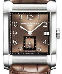 Hamption Classic Steel on Strap with Brown Dial