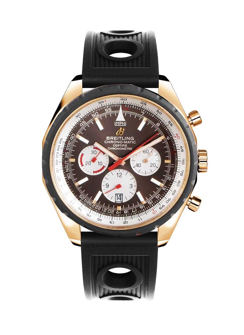 Breitling Navitimer Chrono-matic 49 Men''s Automatic in Rose Gold
