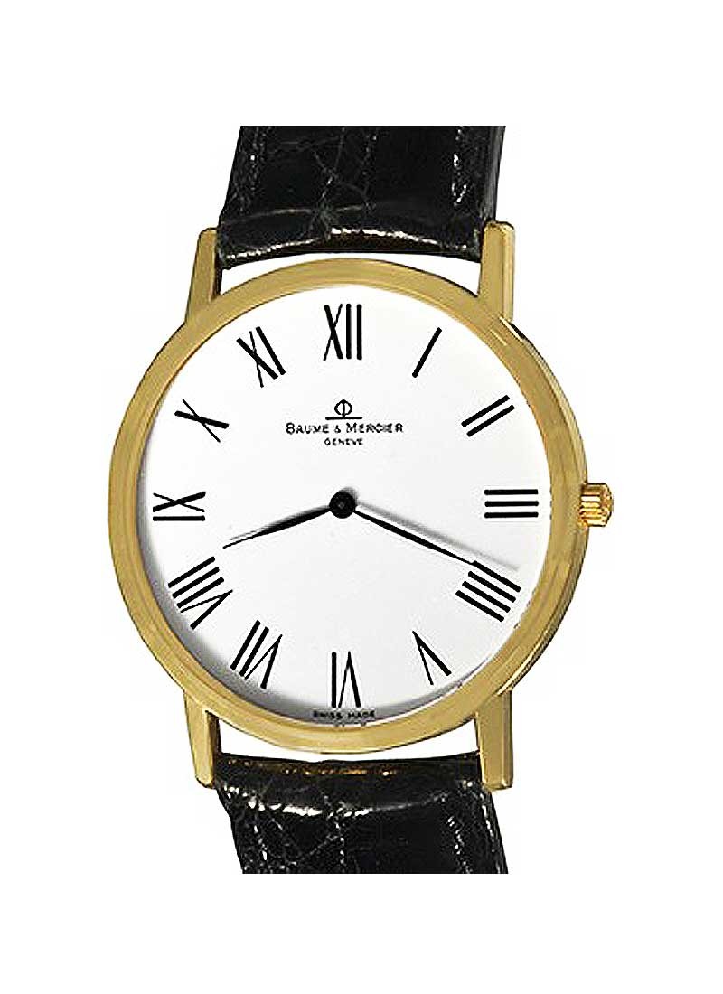 Baume & Mercier Classima Executives Ultra Thin in Yellow Gold
