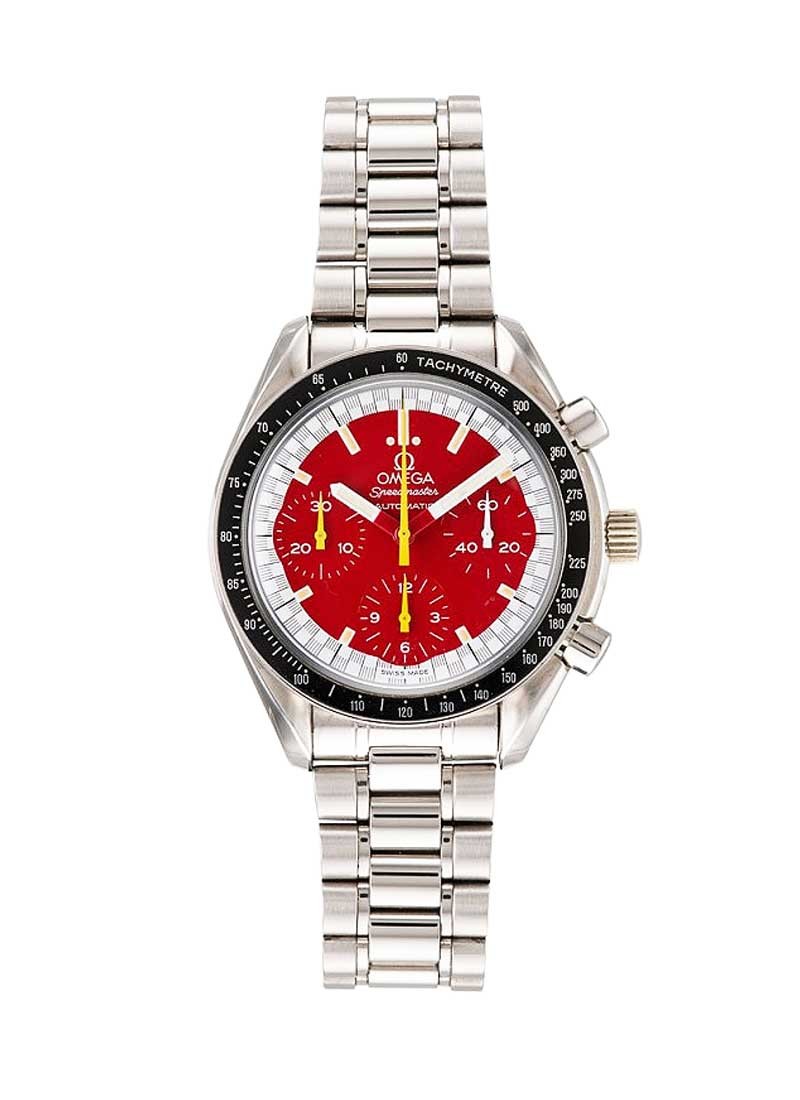 Omega Speedmaster Chronograph 36mm Automatic in Steel with Black Tachymetre Bezel
