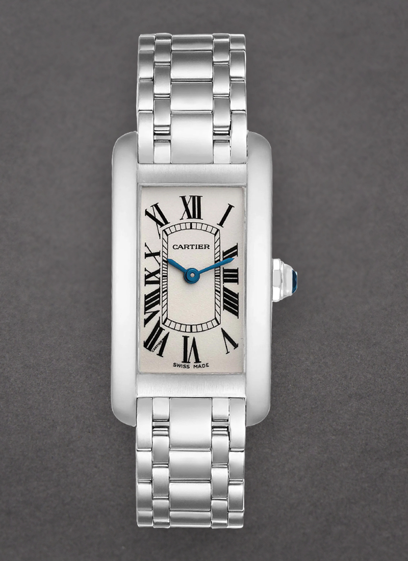 Cartier Tank Americaine Small Size in White Gold