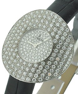 Chinese Hat - White Gold Pave Diamond Case and Dial - Limited to 30pcs