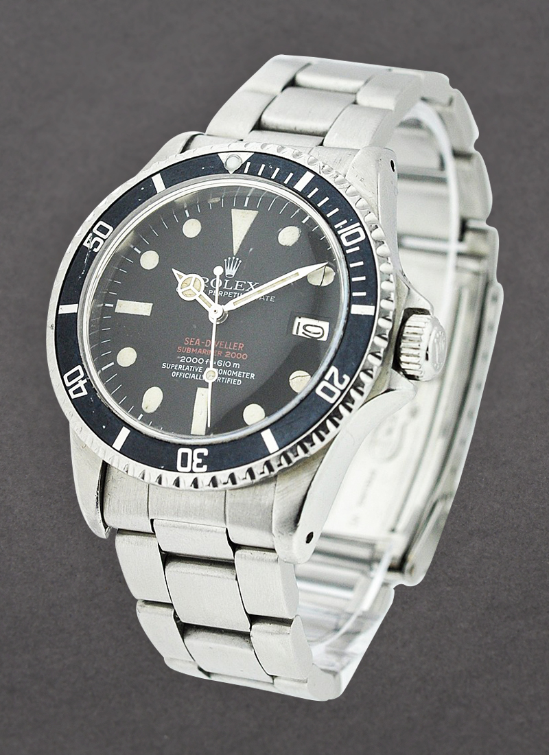 Pre-Owned Rolex Double Red Sea Dweller in Steel