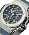 Aero Bang Kool Blue  - Limited Edition of 25pcs Steel 44mm with Blue Skeleton Dial and Blue Strap