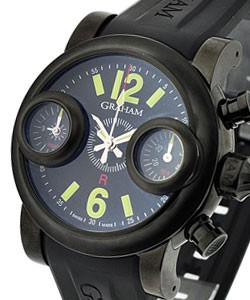 Swordfish Black Knight in Black Steel - Limited to 500pcs on Black Rubber Strap with Black Dial