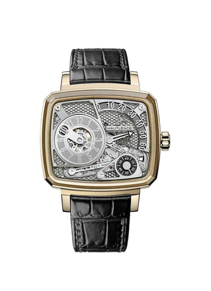 Hautlence HL03  Honey Comb Powe Reserve in Rose Gold