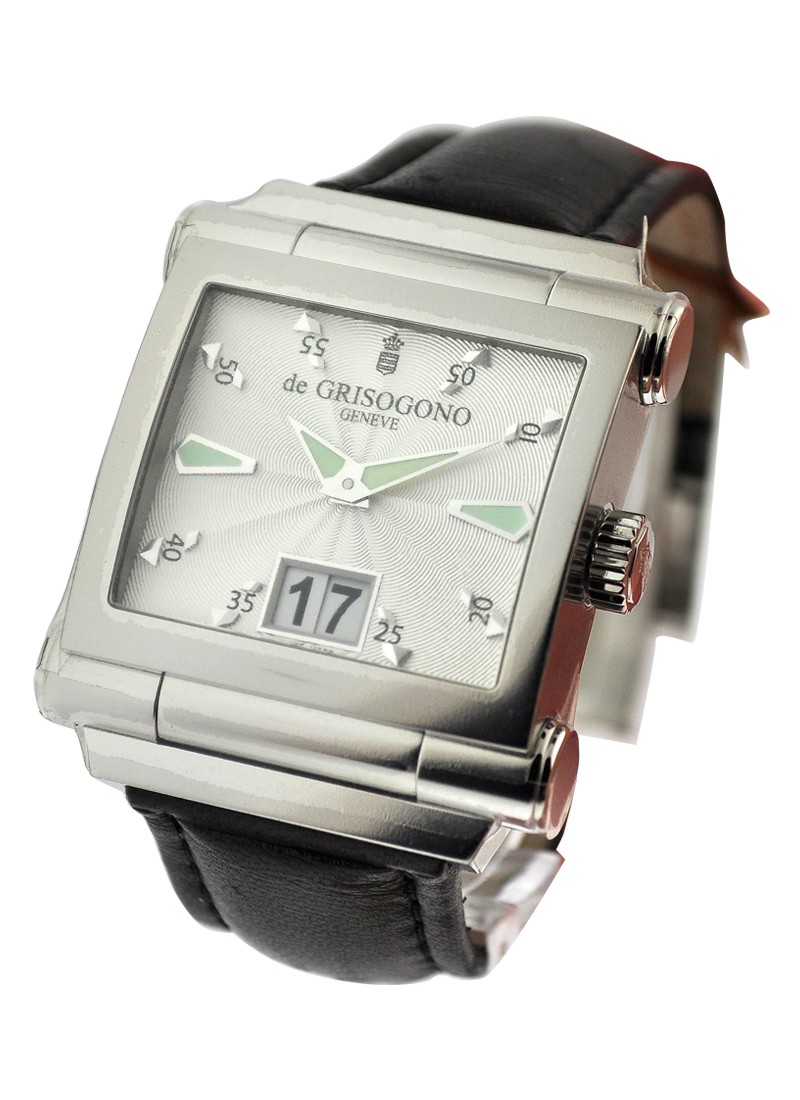 de Grisogono Grande No1/A 40mm Automatic in PVD & Stainless Steel