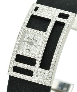 1932 Collection with Diamond Case White Gold - Black Dial