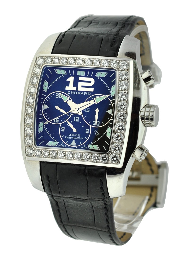 Chopard Tycoon Mens Two O Ten Chronograph with Diamond Bezel