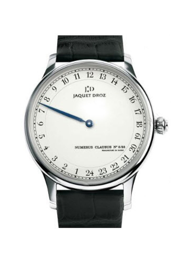 Jaquet Droz Grande Heure Automatic in White Gold