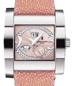 Instrumento Novantatre NovantatreN03 Steel on Pink Leather Strap with Pink Dial