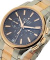 El Primero Captain Chronograph Stainless Steel and Rose Steel on Steel & RG Bracelet with Brown Sunray Dial