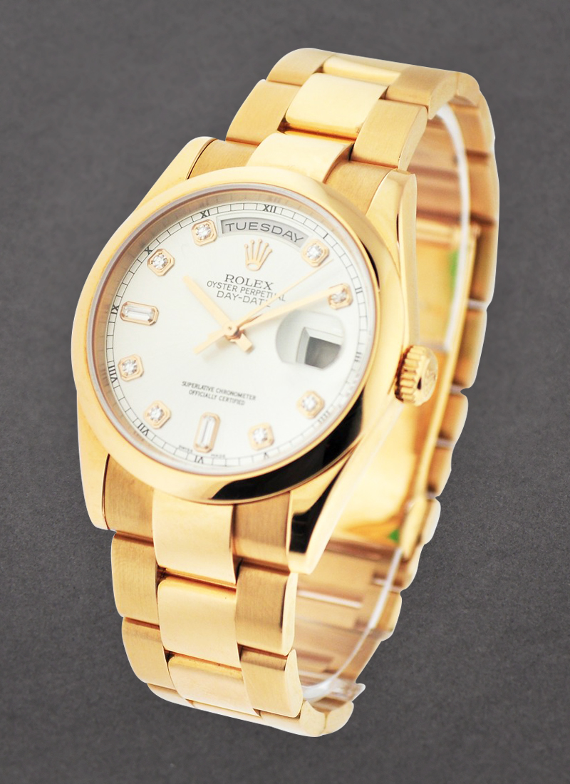 Pre-Owned Rolex Presidential - Rose Gold - Smooth Bezel - 36mm