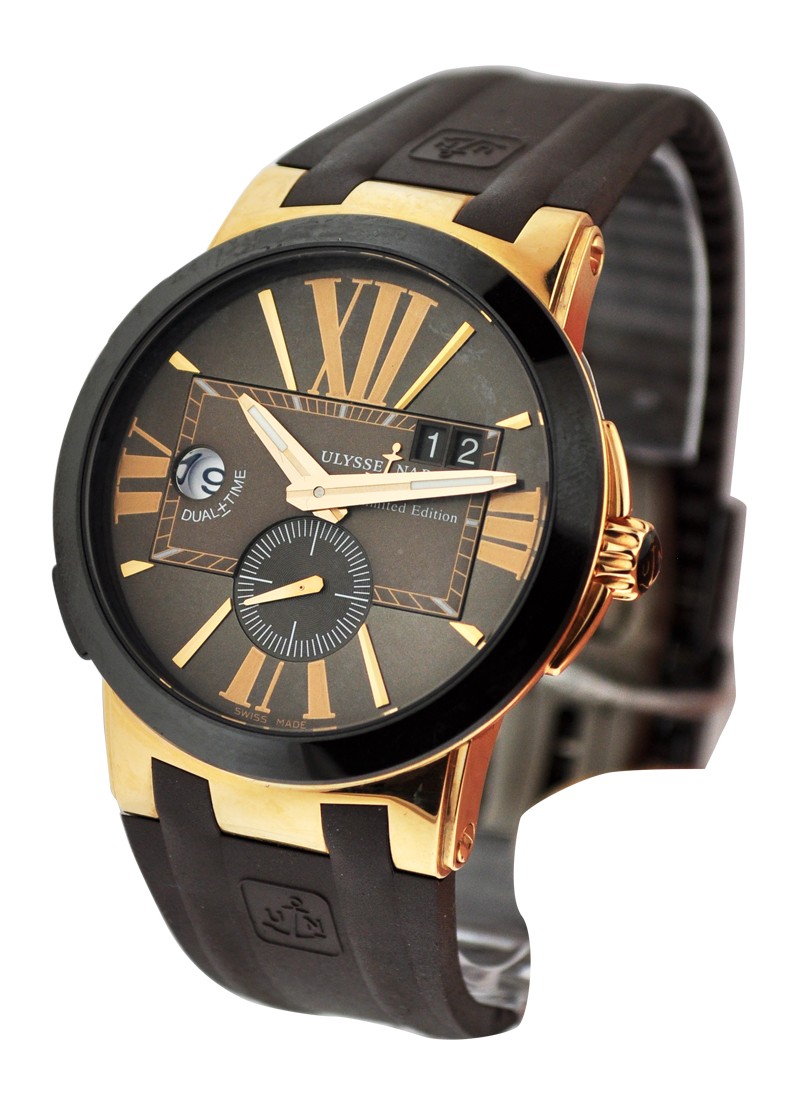 Ulysse Nardin Executive Dual Time in Rose Gold