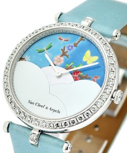  Centenary Rotating Seasons Dial White Gold with Hand Painted Dial