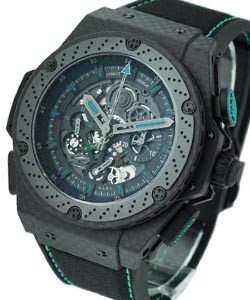King Power F1 Abu Dhabi - Limited to 250pcs Carbon Fiber Case with Aqua Blue Accents