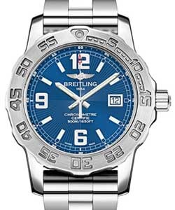 Colt Aeromarine Ladies 33mm  Quartz in Steel on Steel Bracelet with Blue Dial
