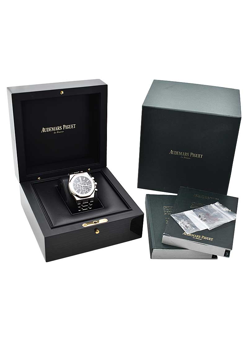 Audemars Piguet Royal Oak Chronograph Black Dial 41mm Stainless Steel Watch 26320ST.OO.1220ST.01